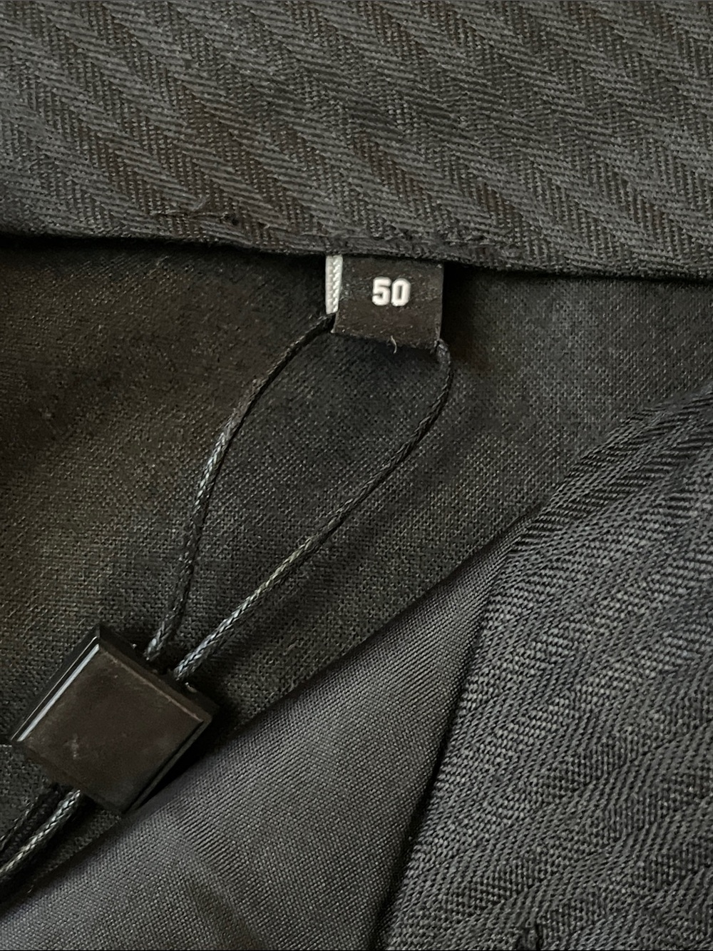 The Kooples Classic Black Gray Textured mens Dress Pants size 34x32 NEW - Picture 2 of 7